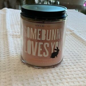Bath & Body Works Pink 'Somebunny Loves You' Candle